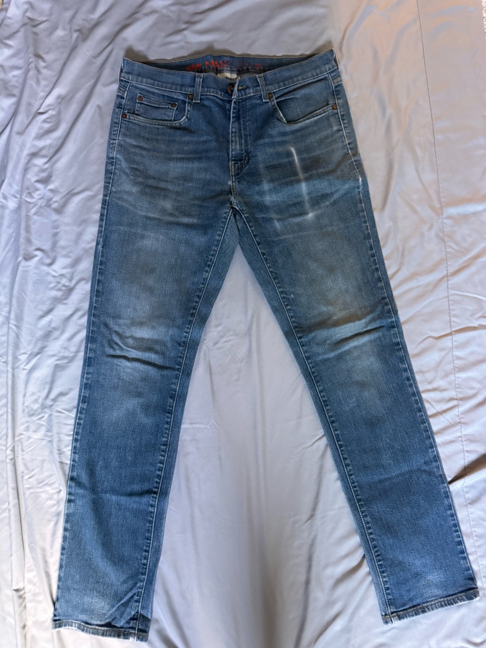 urban pipeline Men’s Slim Jeans in Medium Blue Fade